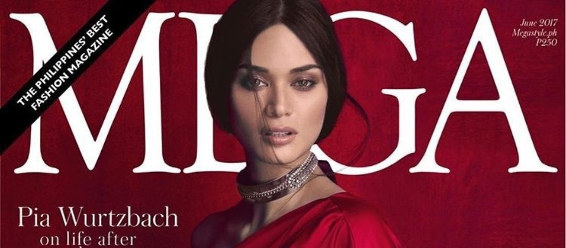 Pia Wurtzbach, Kylie Versoza and Megan Young for Mega June 2017