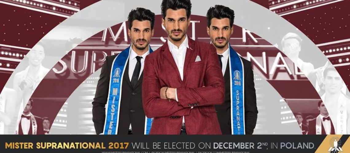 Mister Supranational 2017 to be held this December