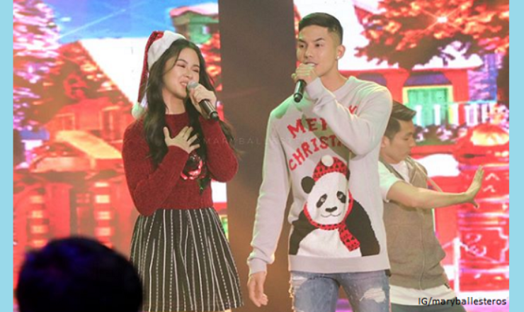 Kisses Delavin and Tony Labrusca pair up for ASAP Christmas special