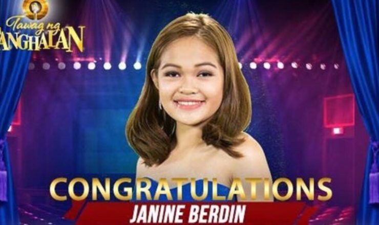 Janine Berdin wins Tawag Ng Tanghalan Season 2