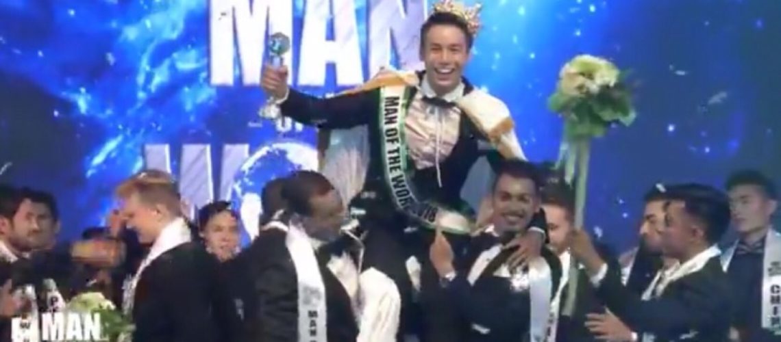 Man of the World 2018 is Cao Xuan Tai from Vietnam