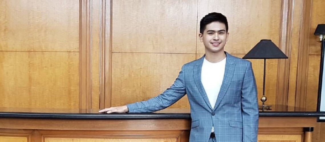 Manolo Pedrosa working on his first project as a Kapuso