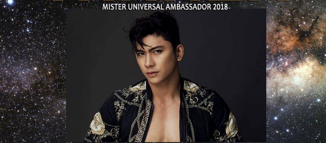 George Reylor De Lumen is Mister Universal Ambassador 2018