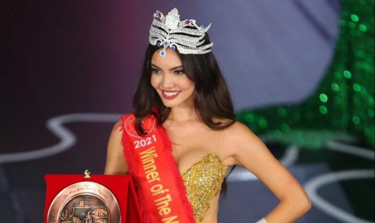 Maureen Montagne wins The Miss Globe 2021