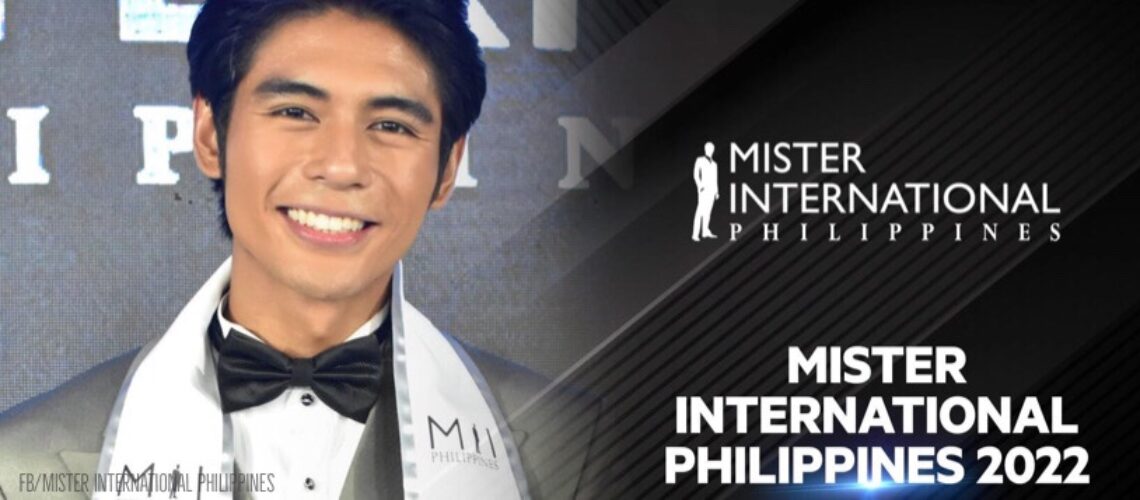 Mister International Philippines 2022 is MJ Ordillano of Parañaque City
