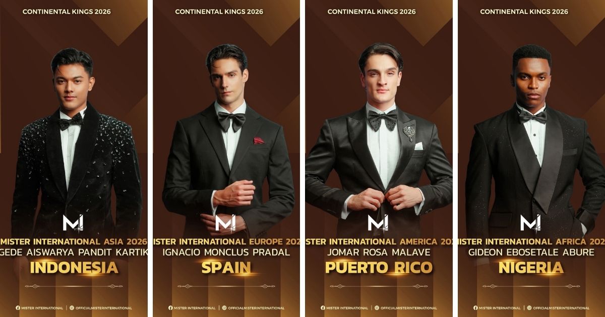 Mister International 2026 Continental Kings