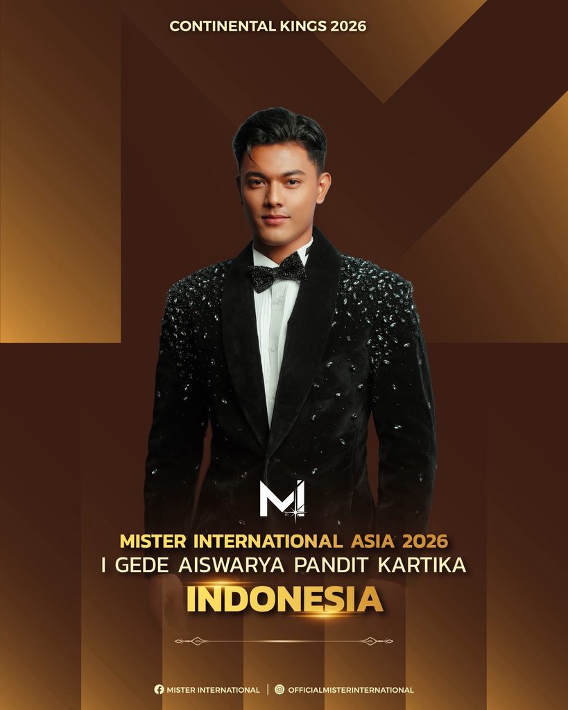 Mister International Asia 2026 from Indonesia