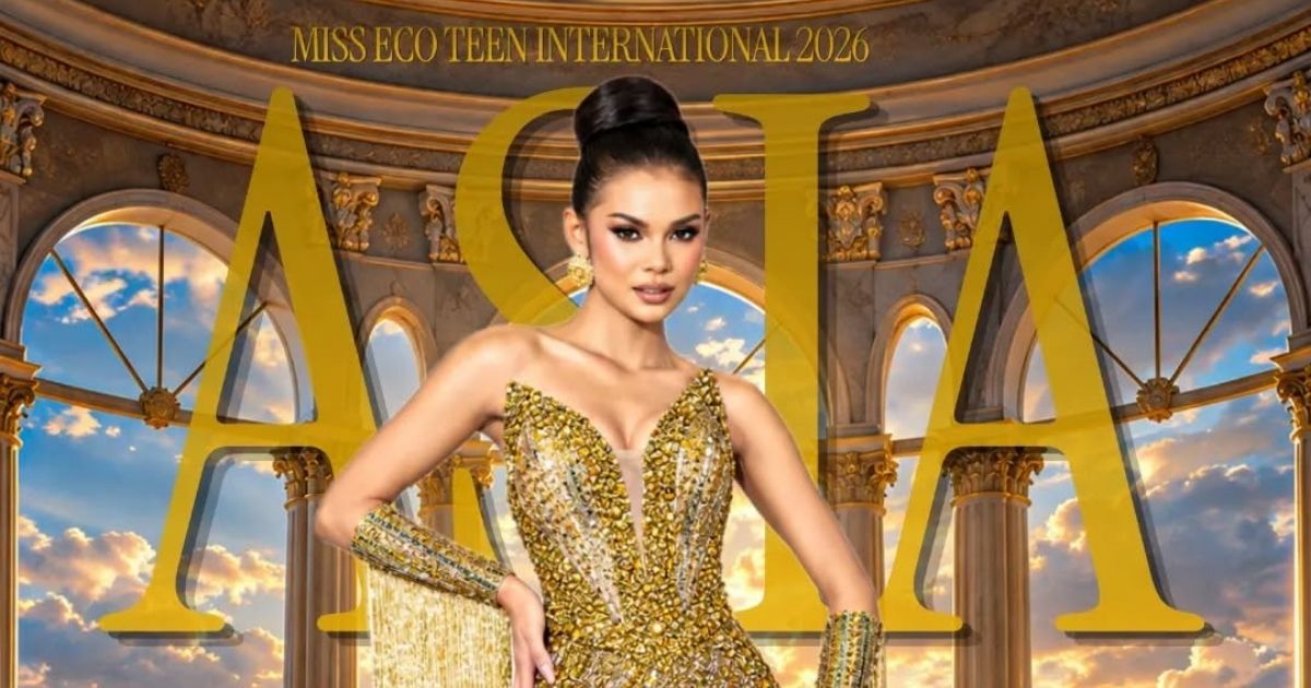 Miss Eco Teen Asia 2026 Trey Paris Roxas of the Philippines