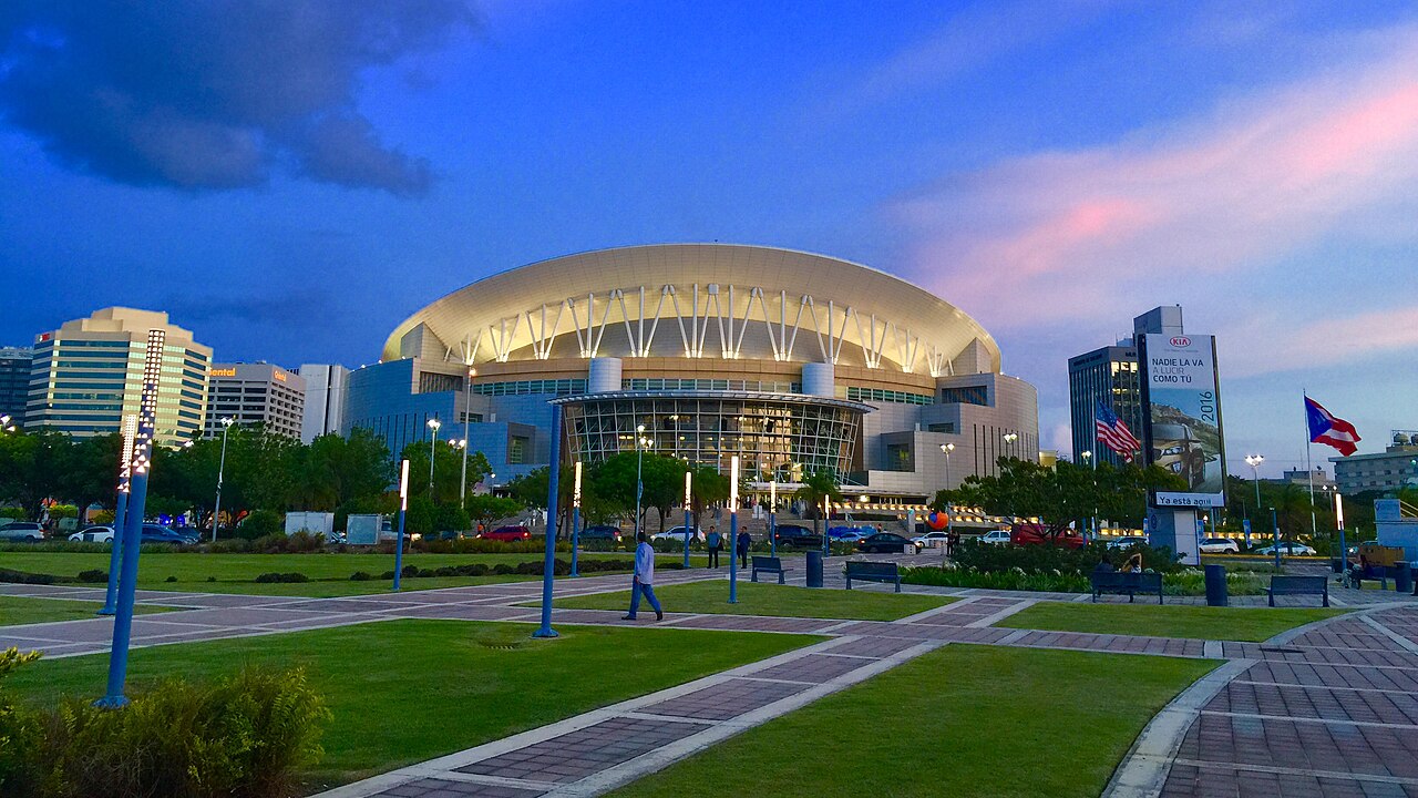 José Miguel Agrelot Coliseum in San Juan, Puerto Rico, photographed in 2015
