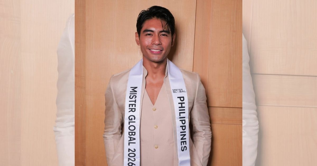 MJ Ordillano represents the Philippines at Mister Global 2026 in Thailand
